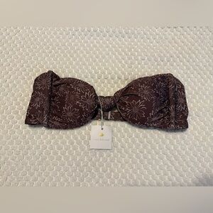 Ama Bikinis Tigerlily Bandeau Knot Bikini Top